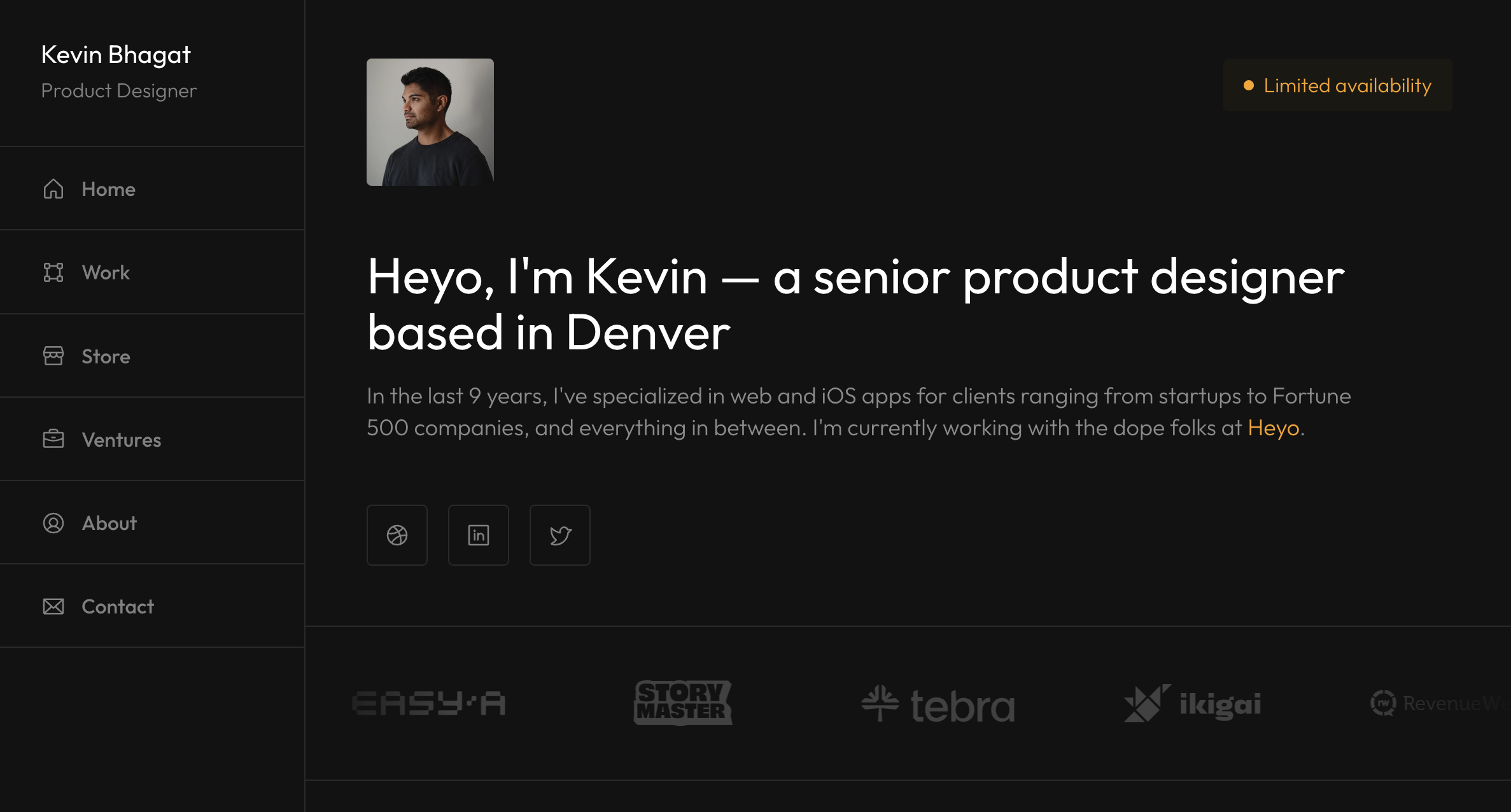 Kevin Bhagat - Senior Product Designer