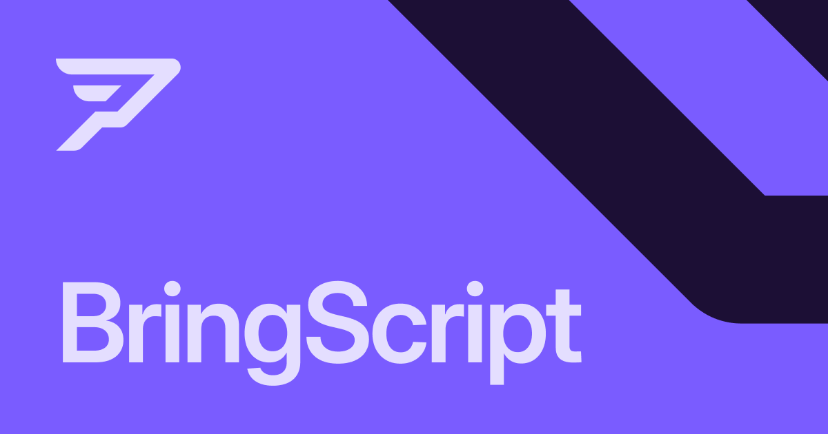 Bring Script BringScript | AI Script Assistant for After Effects and Illustrator