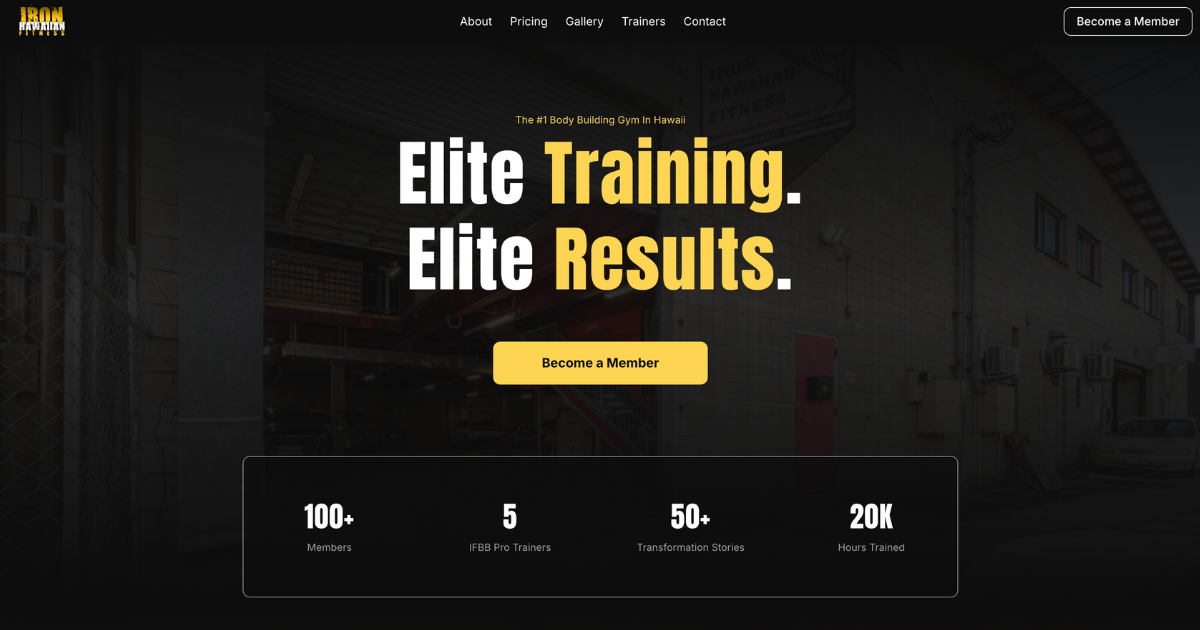 Iron Hawaiian Fitness - Personal Trainers & Fitness in Honolulu