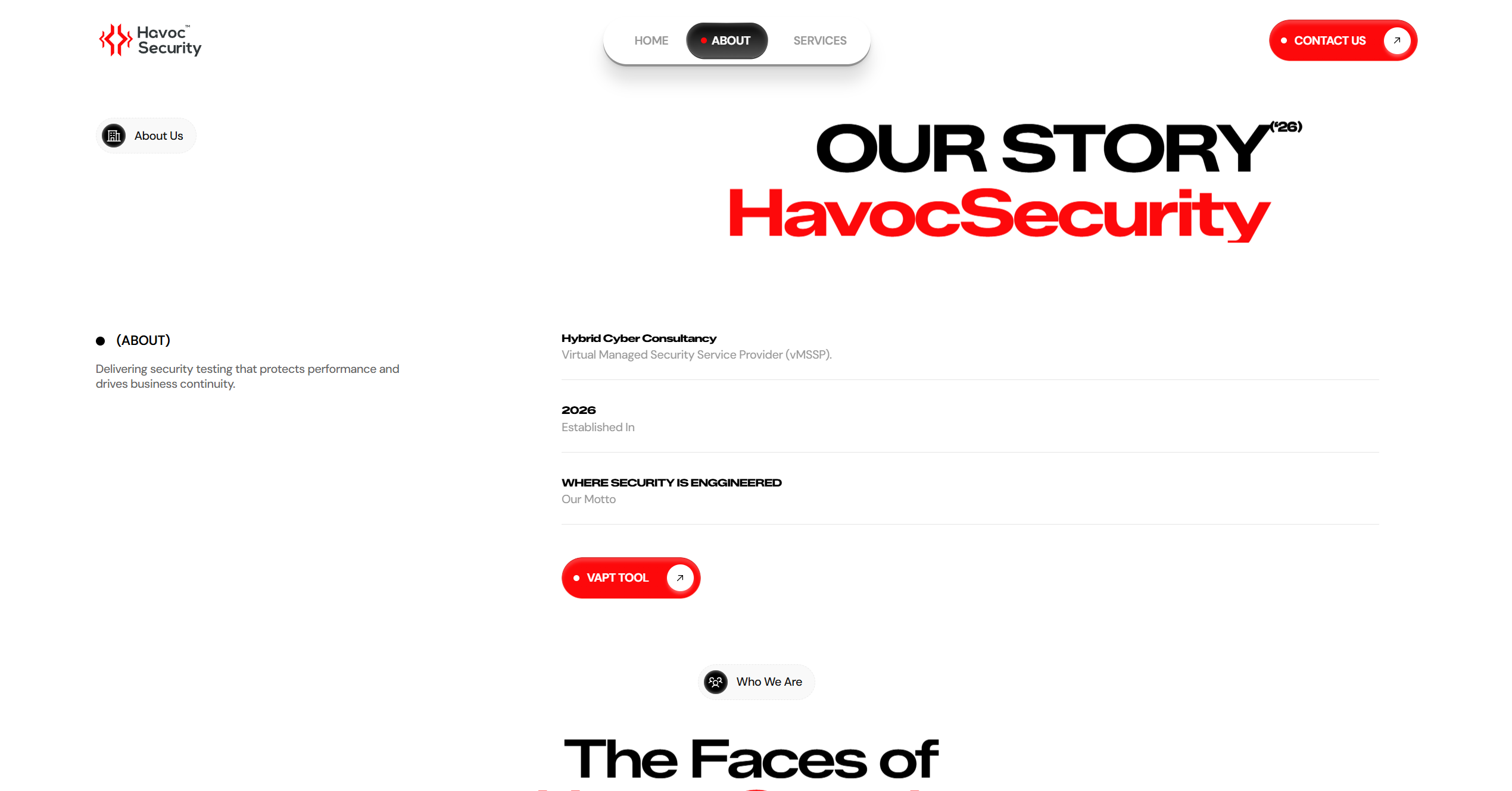 Havoc Security - Automated VAPT & Advanced Cybersecurity Testing