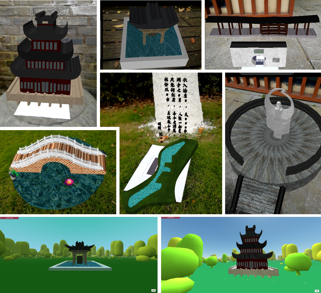 AR and VR design exploration — original composition