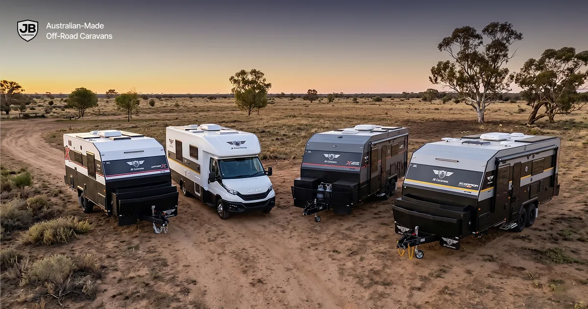 Off-Road, Hybrid & Touring Caravan Range | JB Caravans