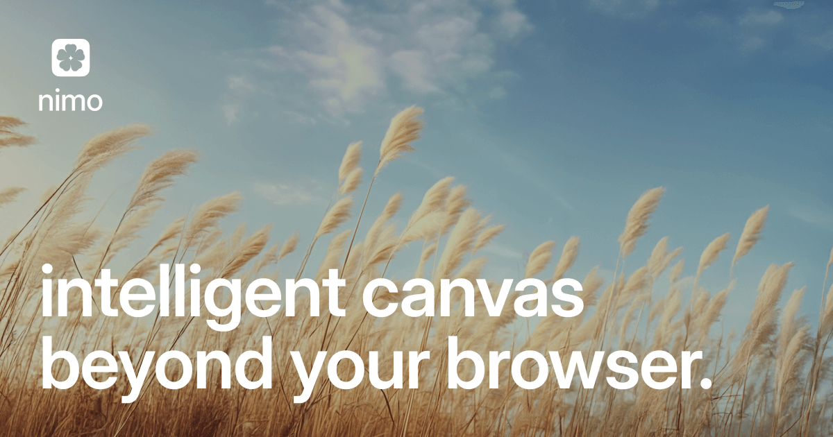 Nimo - A new home for your AI work