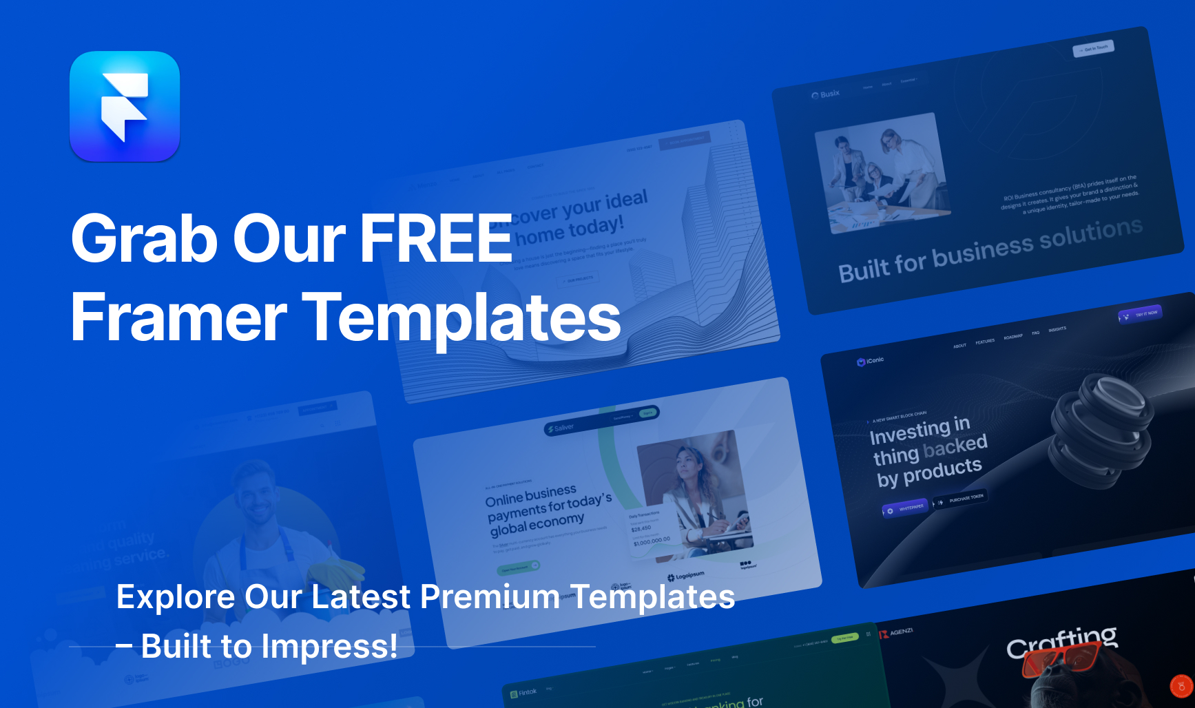 Free Framer Templates Download HighQuality Templates by FramerDevs