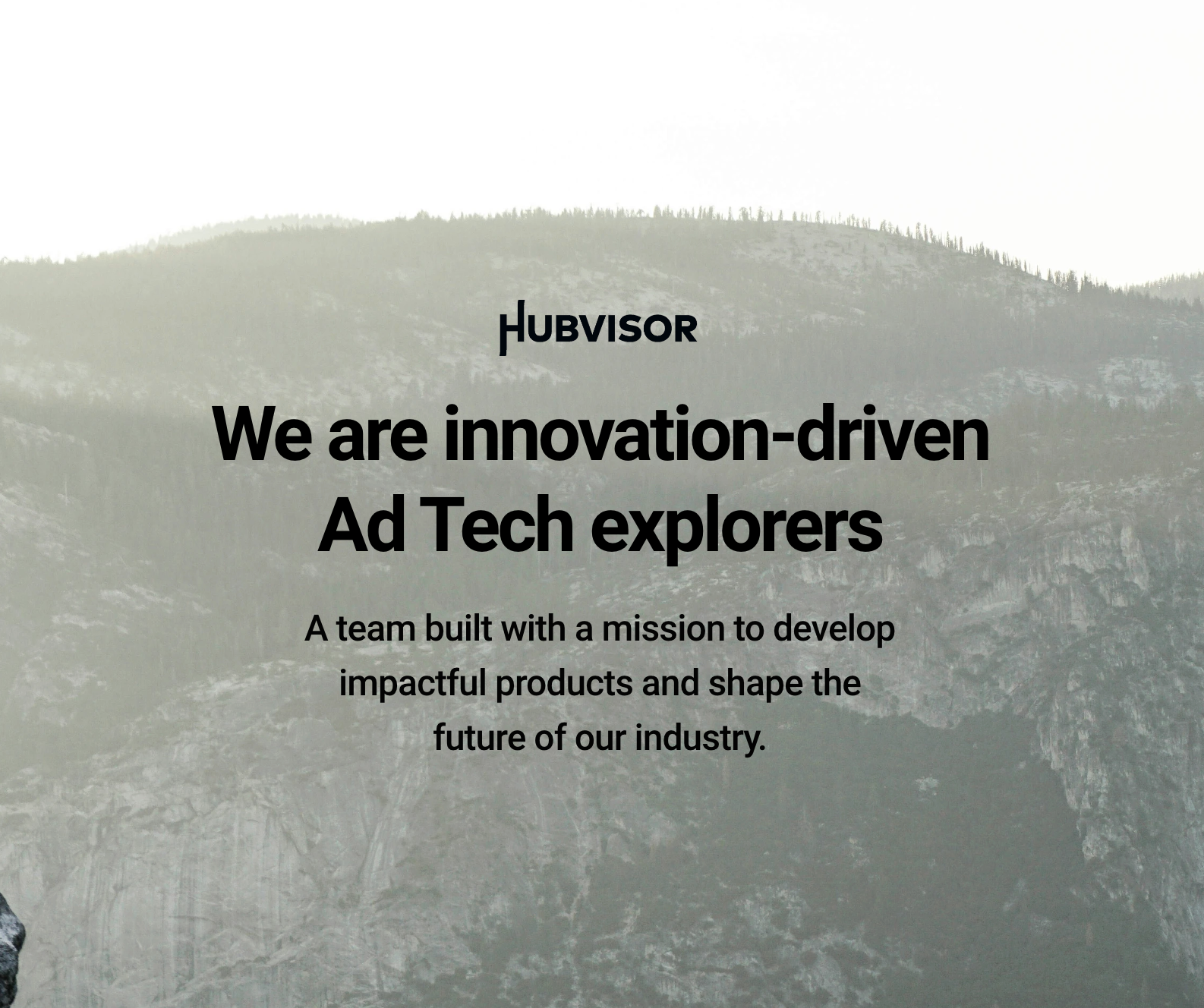 About us: we are innovation-driven Ad Tech explorers