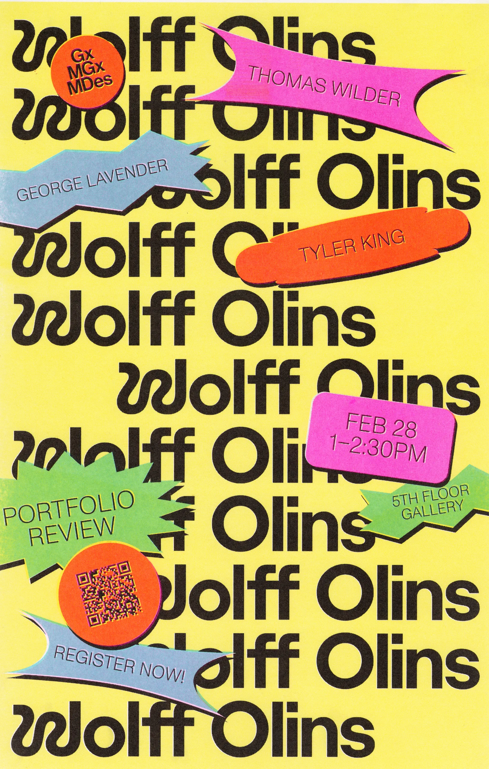 Wolff Olins poster composition