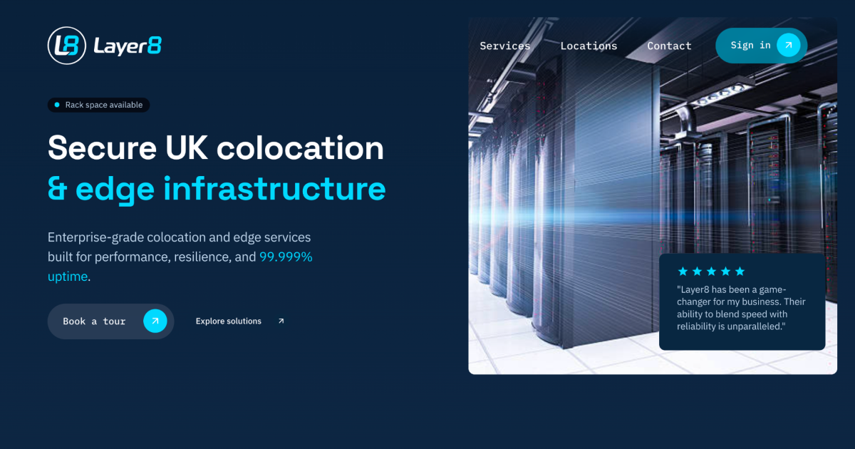 Layer8 - UK Data Center Solutions