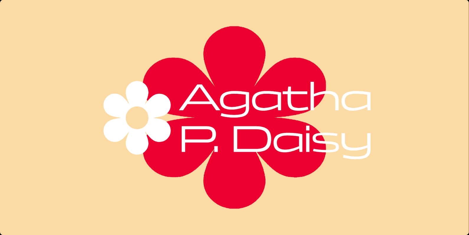 Agatha P Daisy website homepage built with Framer