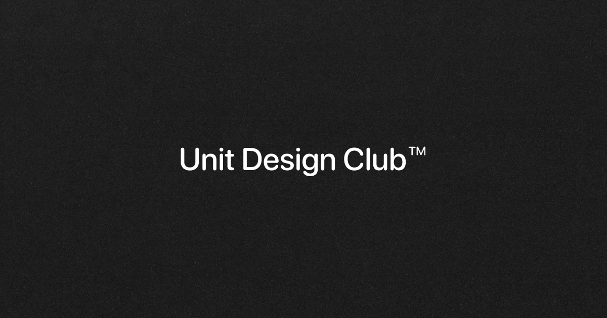 Unit Design Club