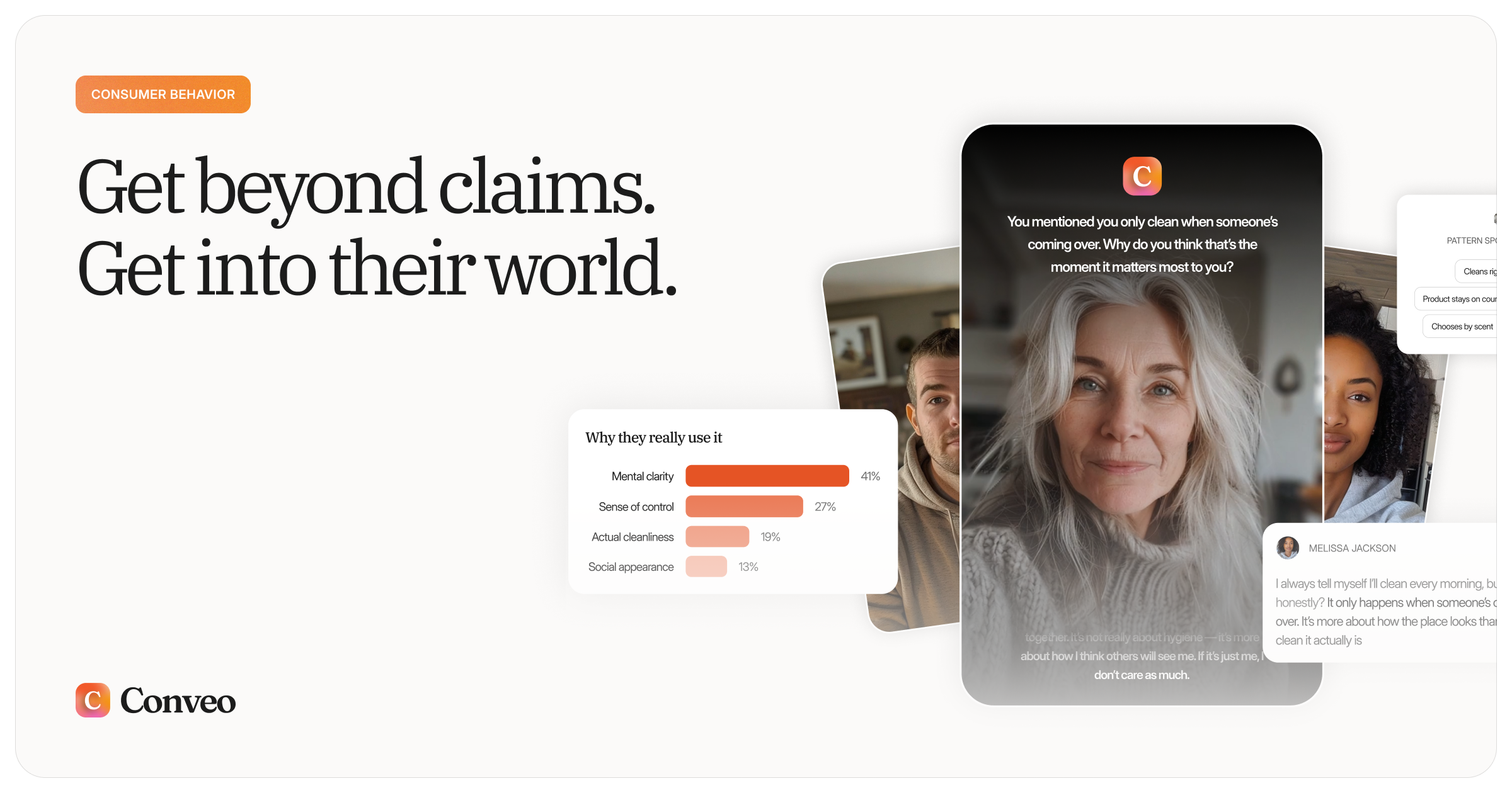 Conveo | For Consumer Behavior