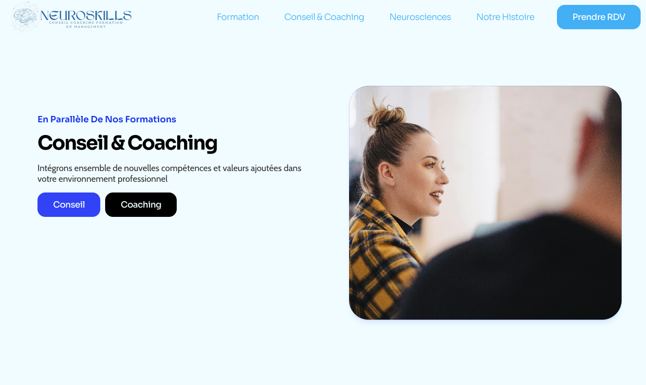 Conseil & Coaching avec les Neurosciences