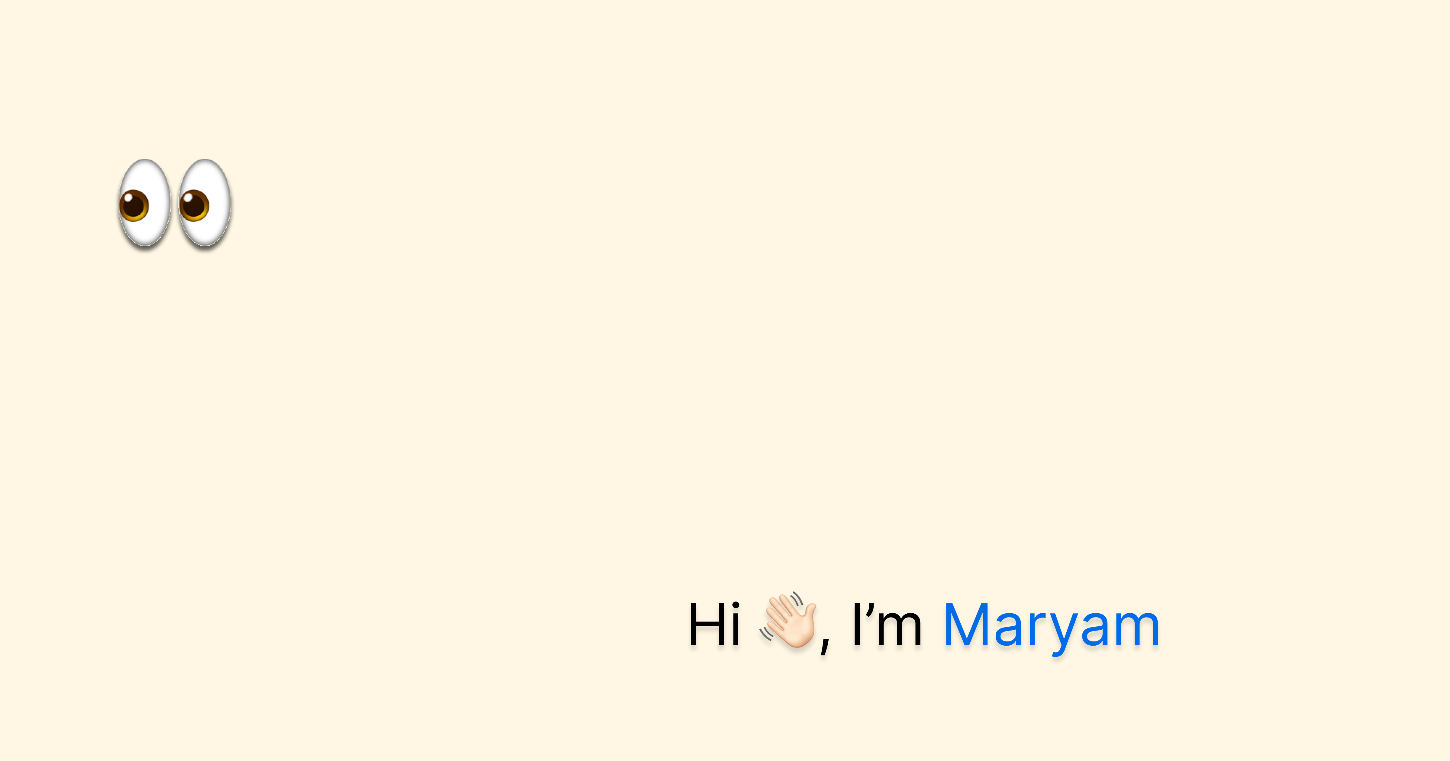MaryamPortfolio