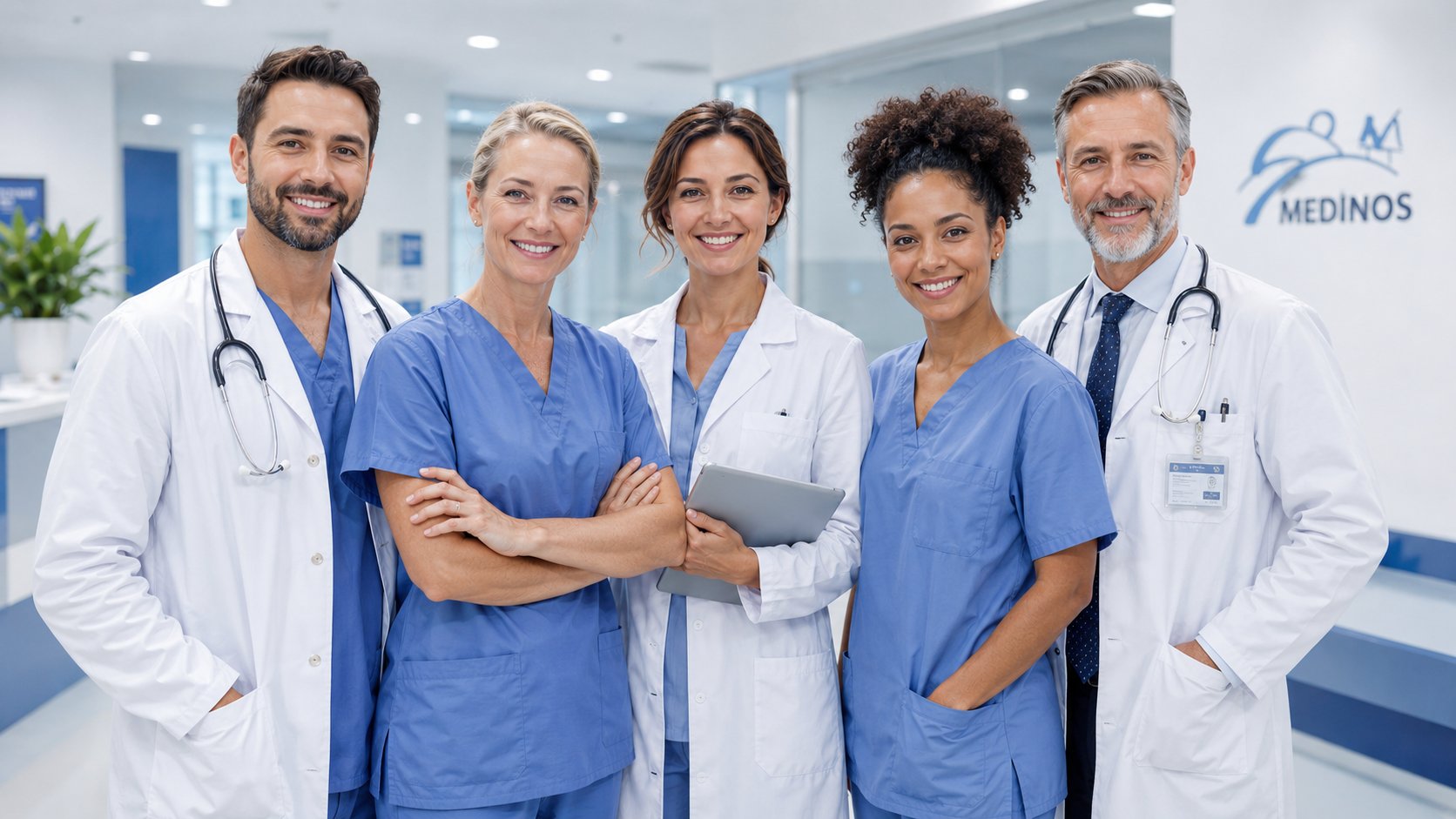 Medizinisches Team im Krankenhaus