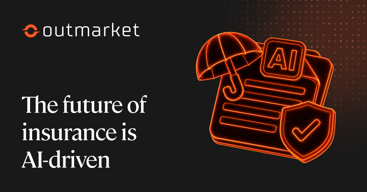 Outmarket AI's website preview