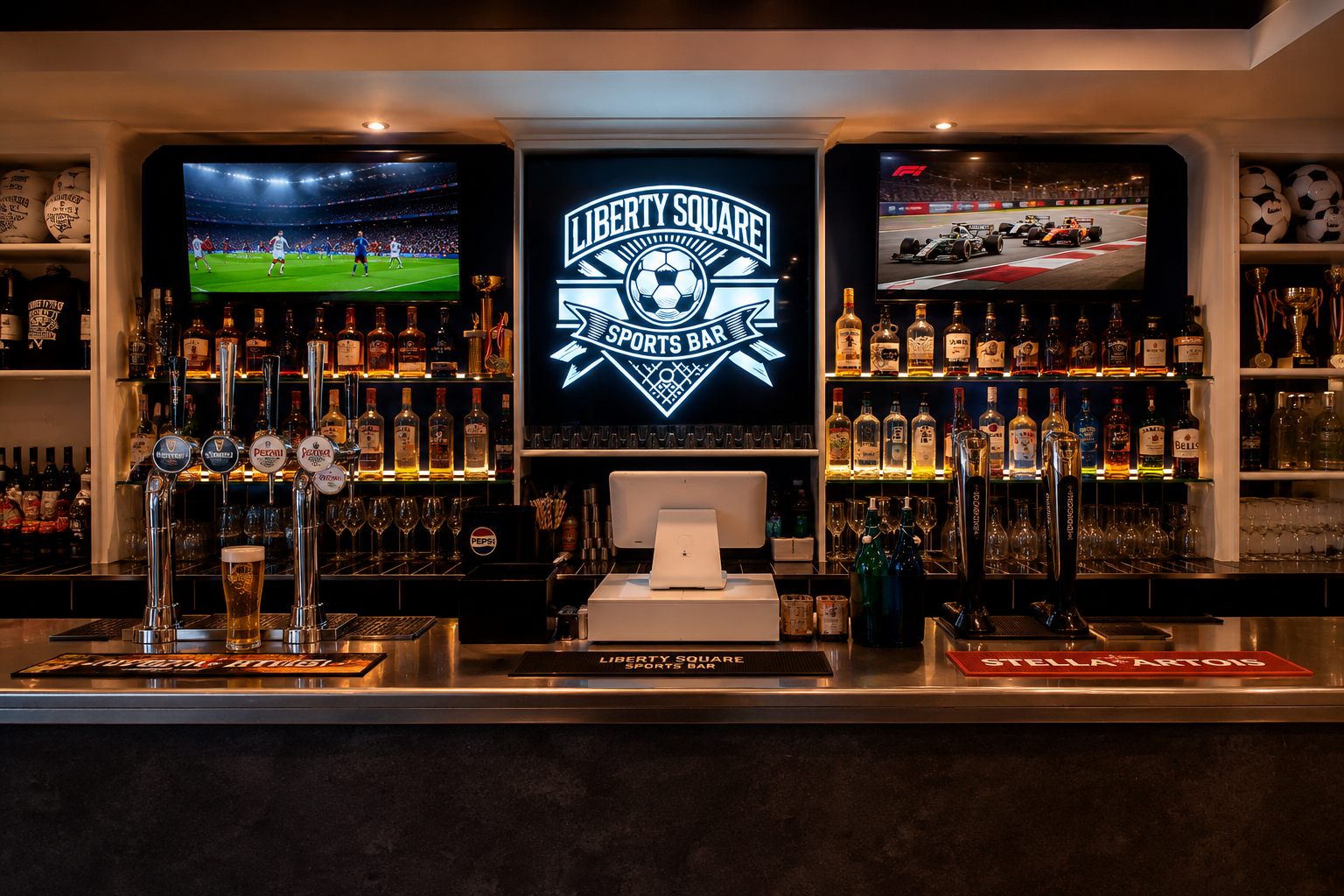 Liberty Sports Bar in West Malling
