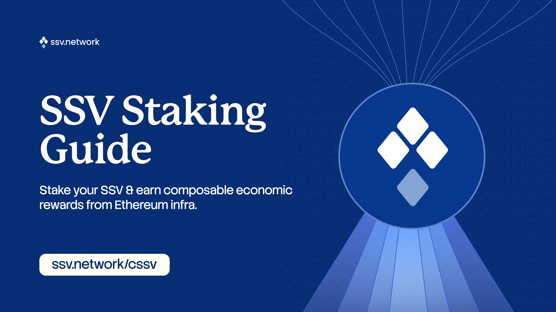 SSV Staking Guide - SSV Network