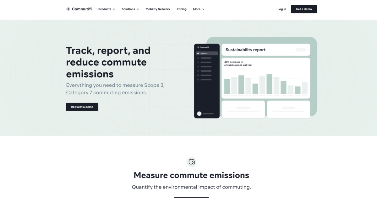 Commutifi for Sustainability Teams