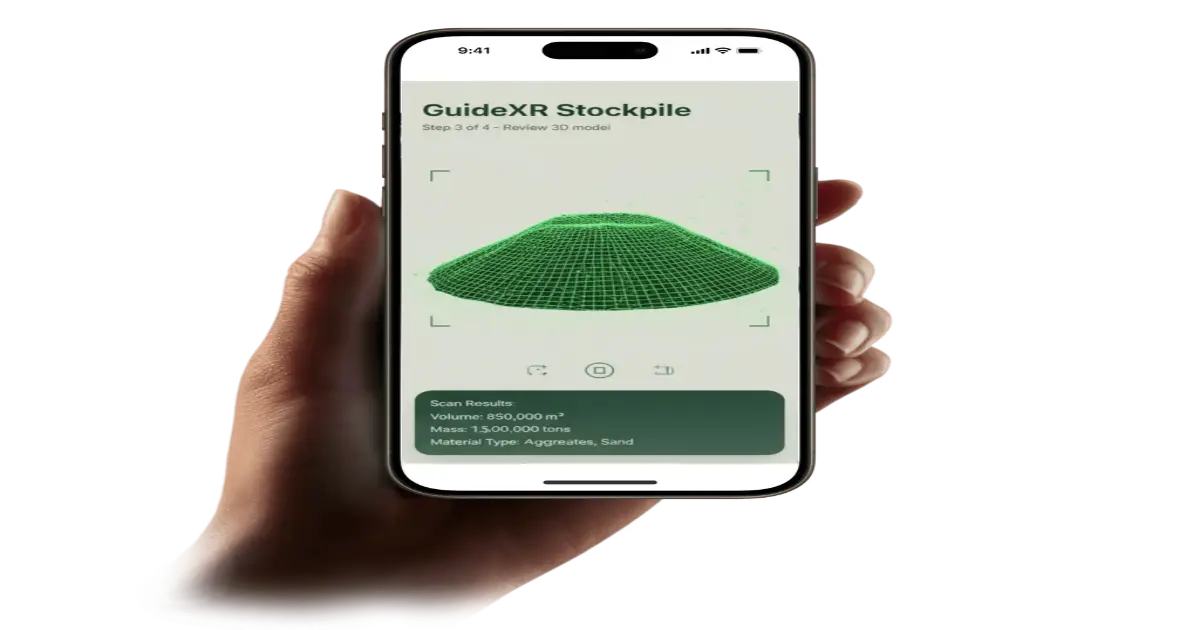 Stockpile Management System & Measurement App | Mobile AR Scanning