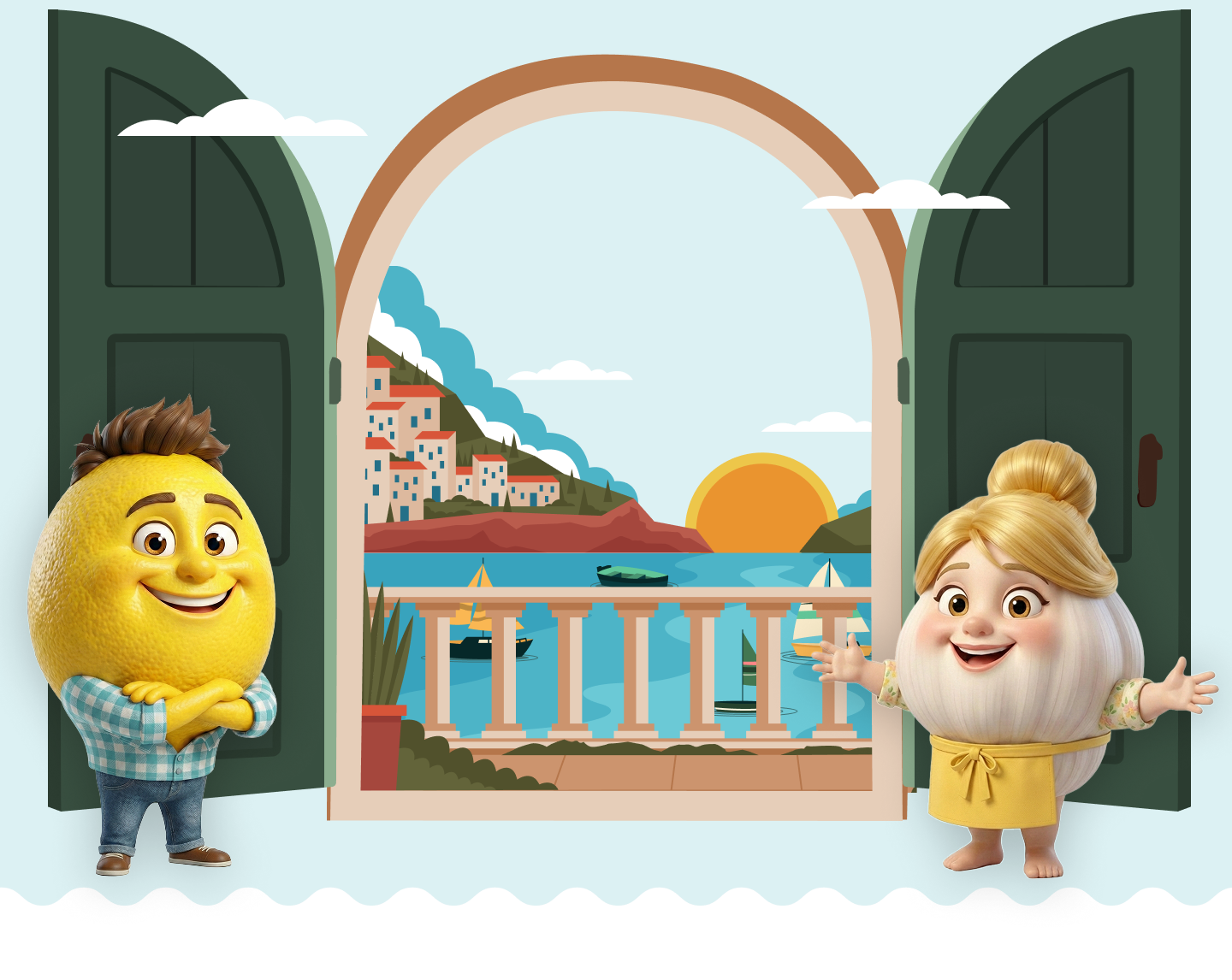 Garlic and Lemon - service preview