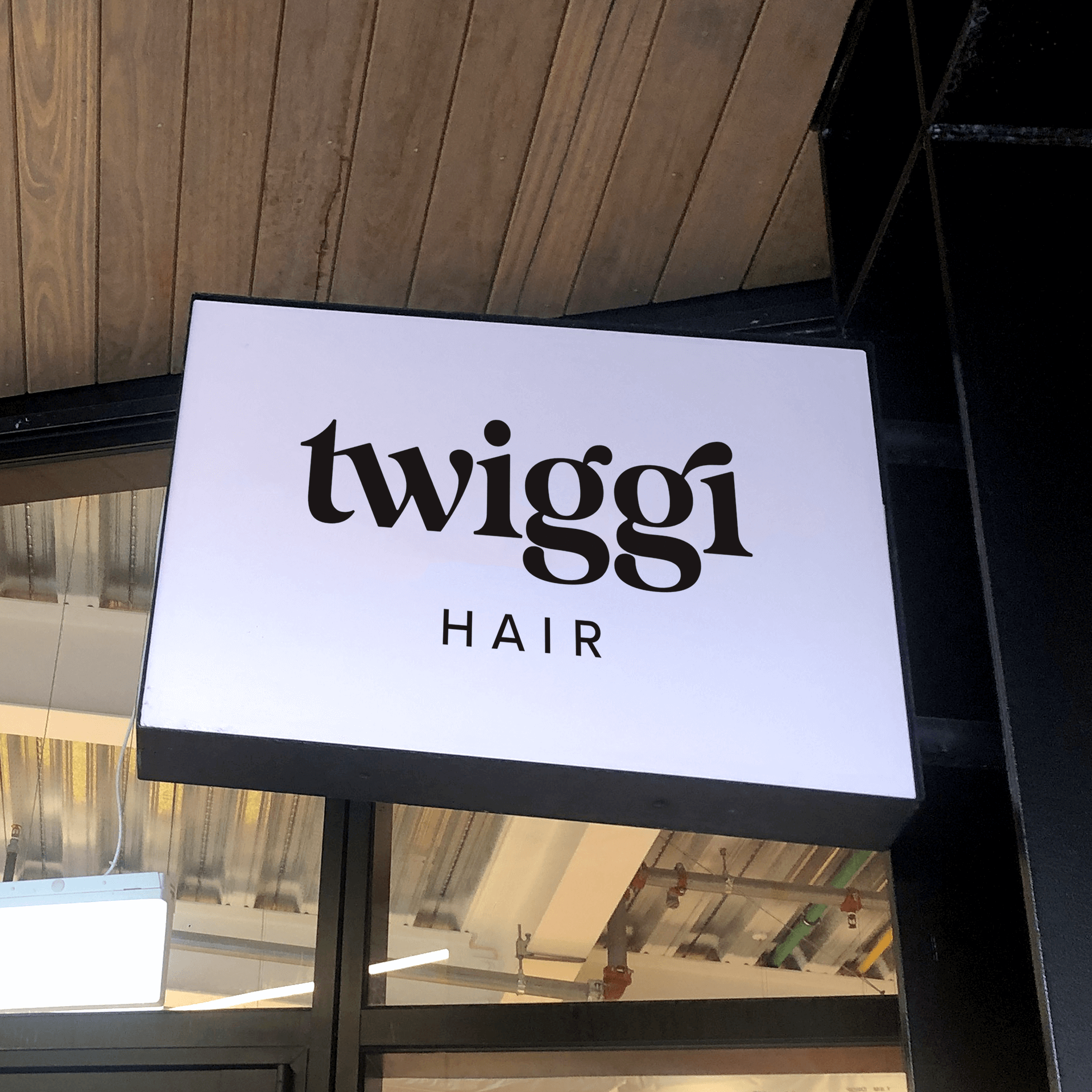Twiggi Hair Brand & Signage