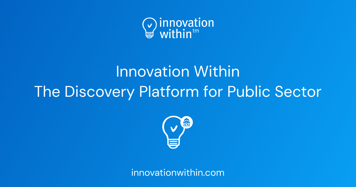 Solutions for the Public Sector – Innovation Within