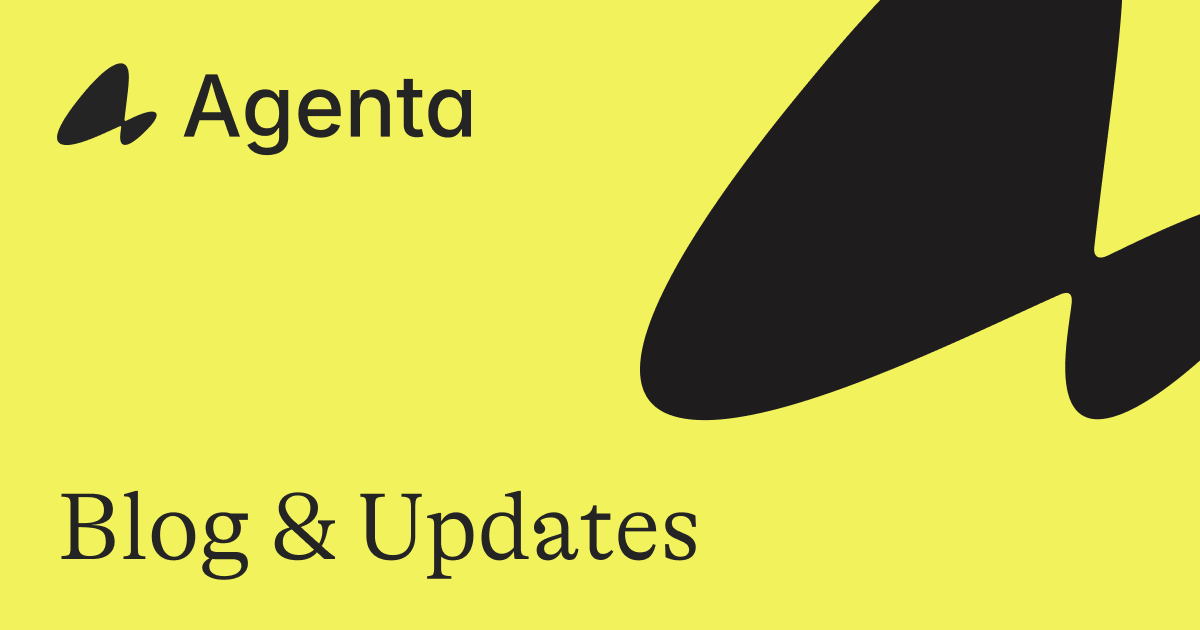 Agenta - Prompt Management, Evaluation, and Observability for LLM apps