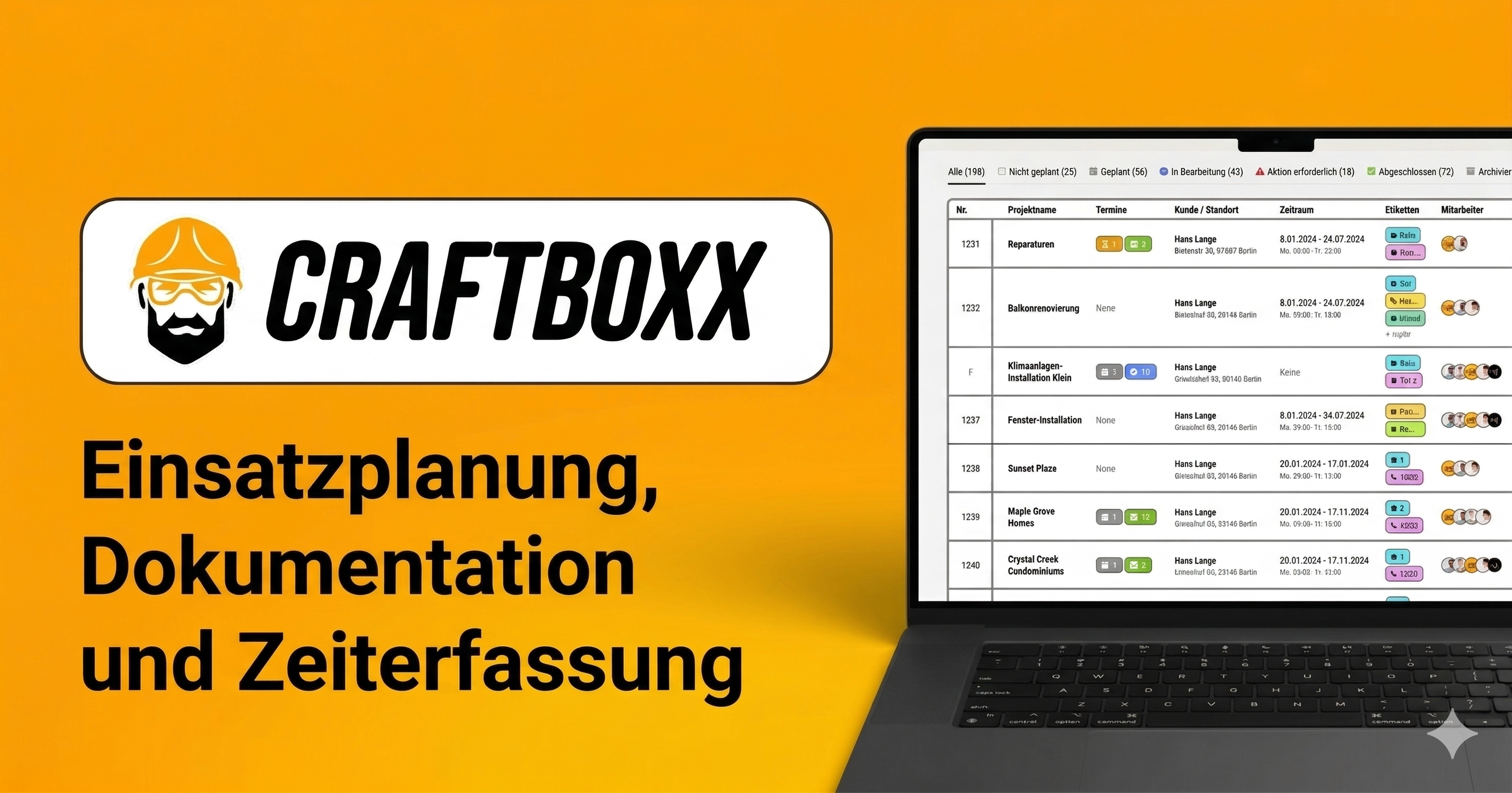 Craftboxx Handwerkersoftware for trade businesses