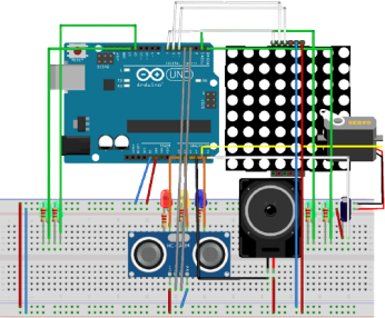 Arduino prototype in hand
