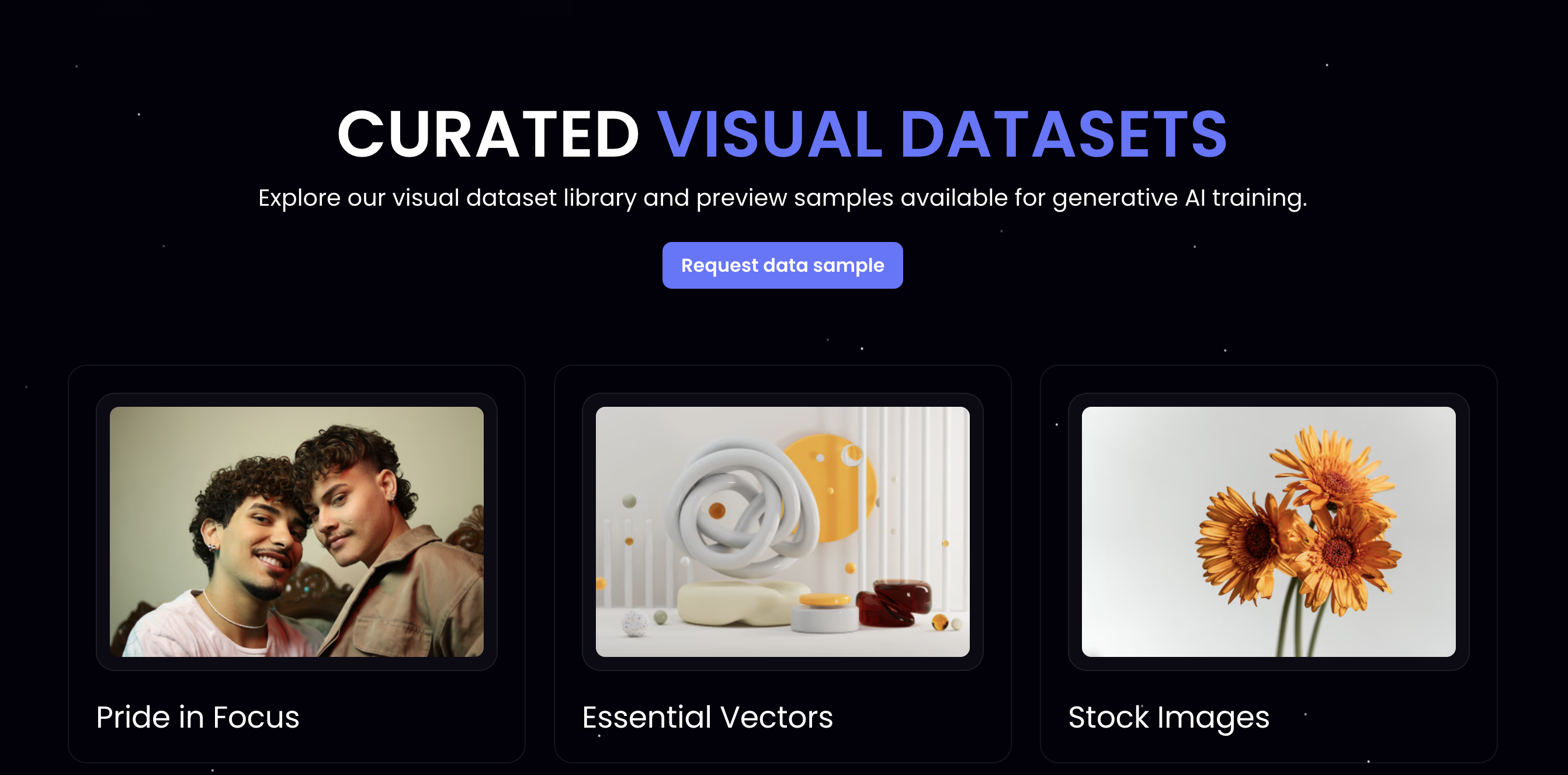 Dataset Library Browse Image & Video Datasets | Wirestock