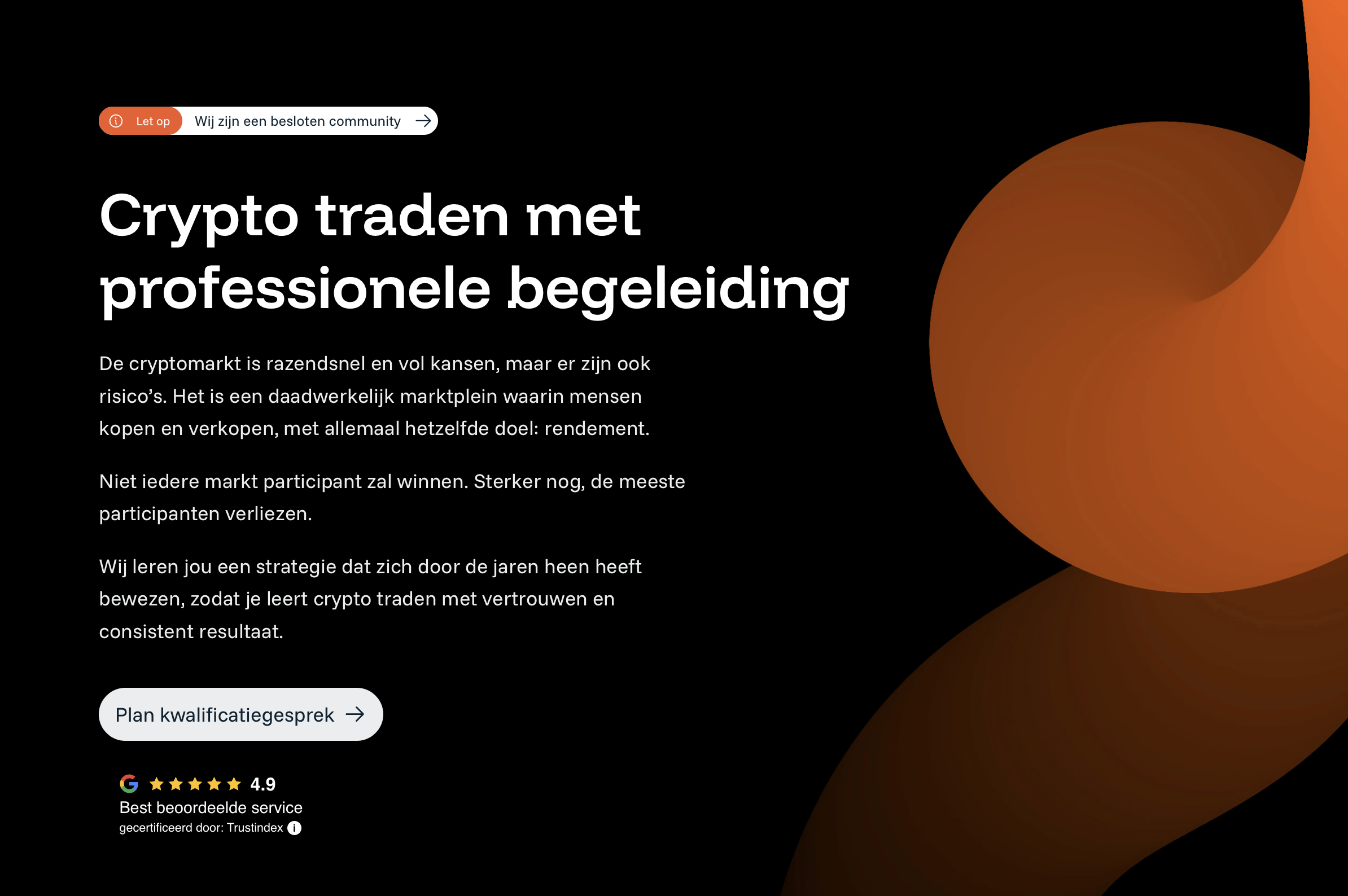 Crypto traden met coaching & strategie | Crypto Universiteit