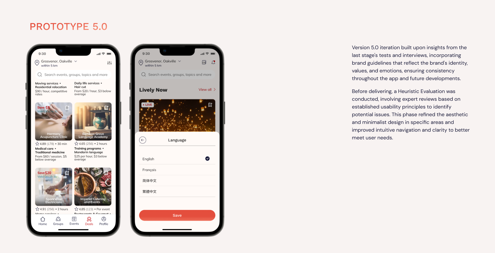 Usability iterations — 7 slides — 7 of 7