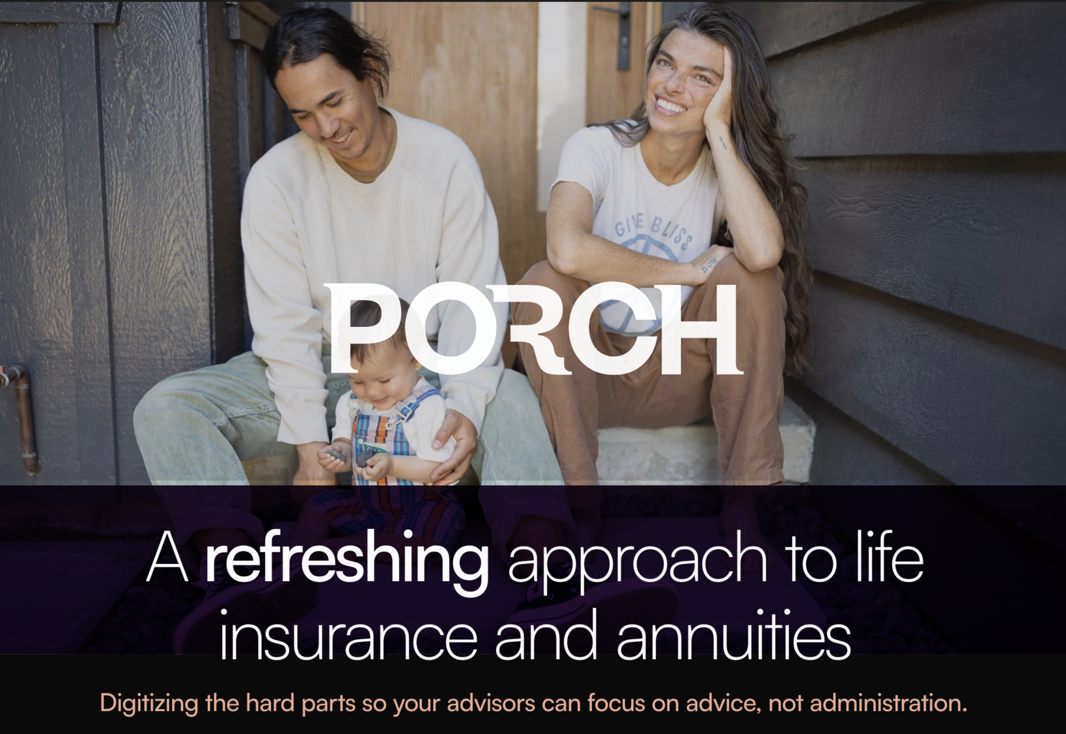 PorchSoftware: A Fintech Focused on Life Insurance Advisers