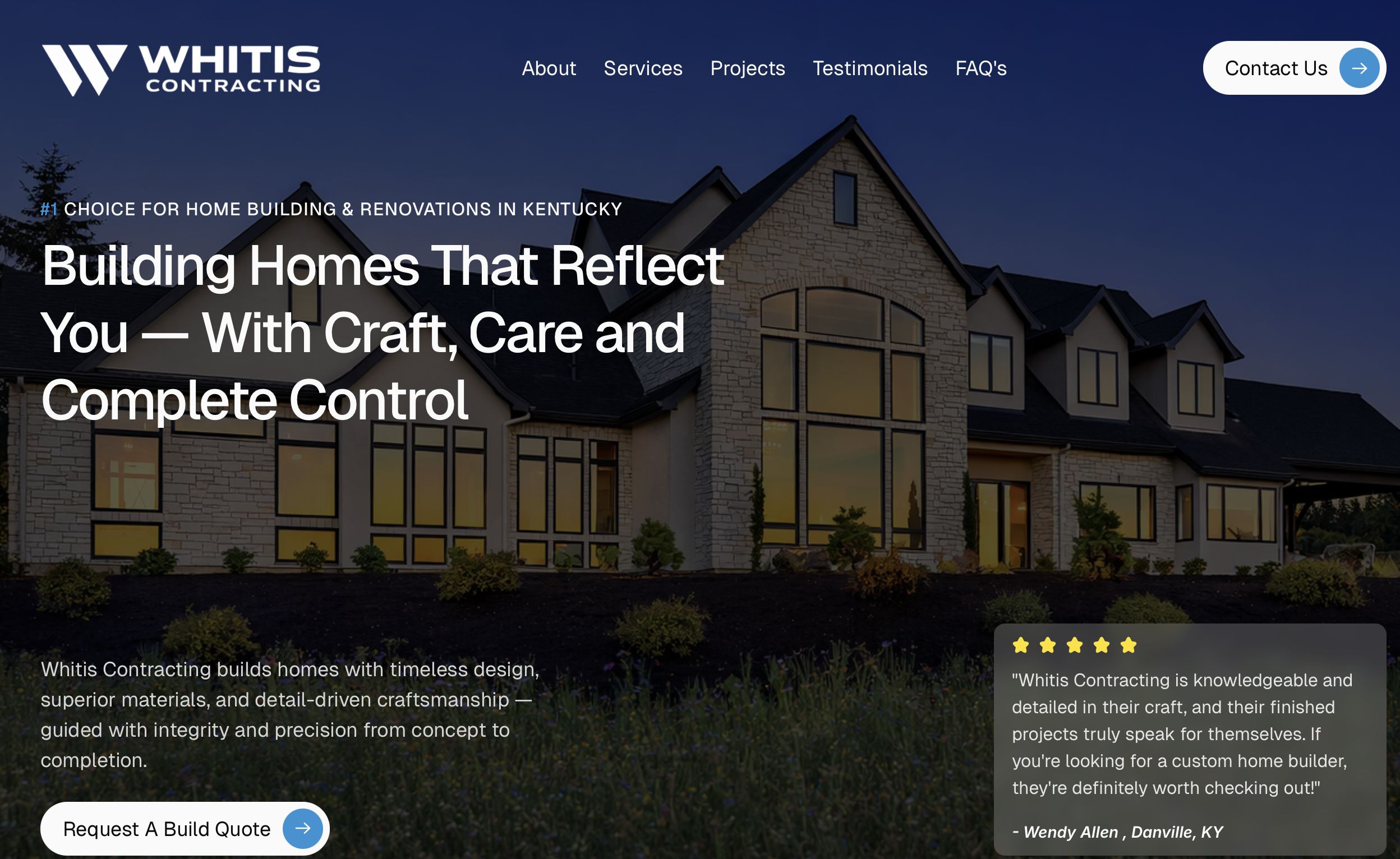 Whitis Contracting LLC