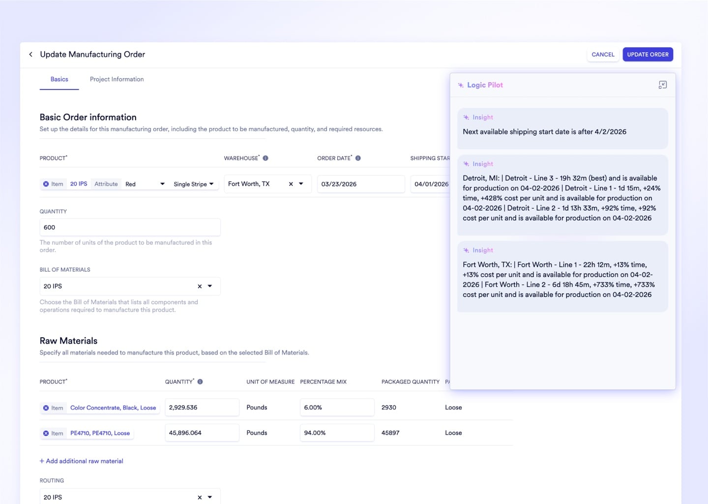 Live Relational Data Input