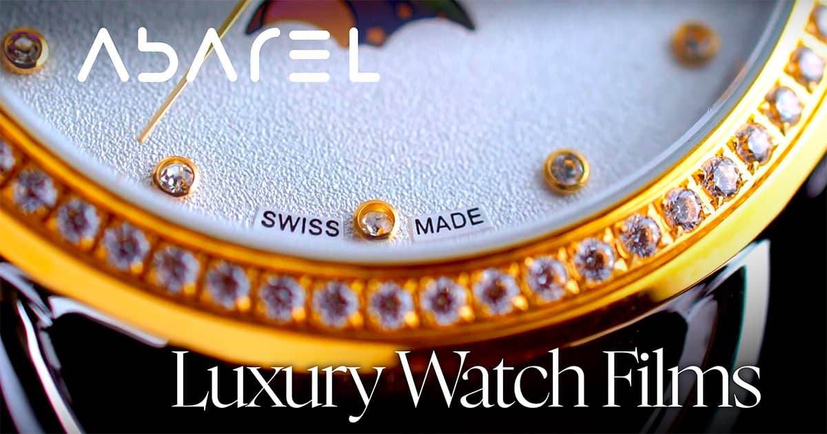 Abarel Studio for Luxury Brands website homepage built with Framer