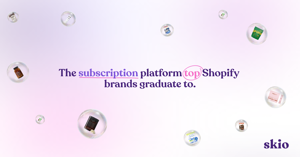 The subscription platform top Shopify brands graduate to Skio logo