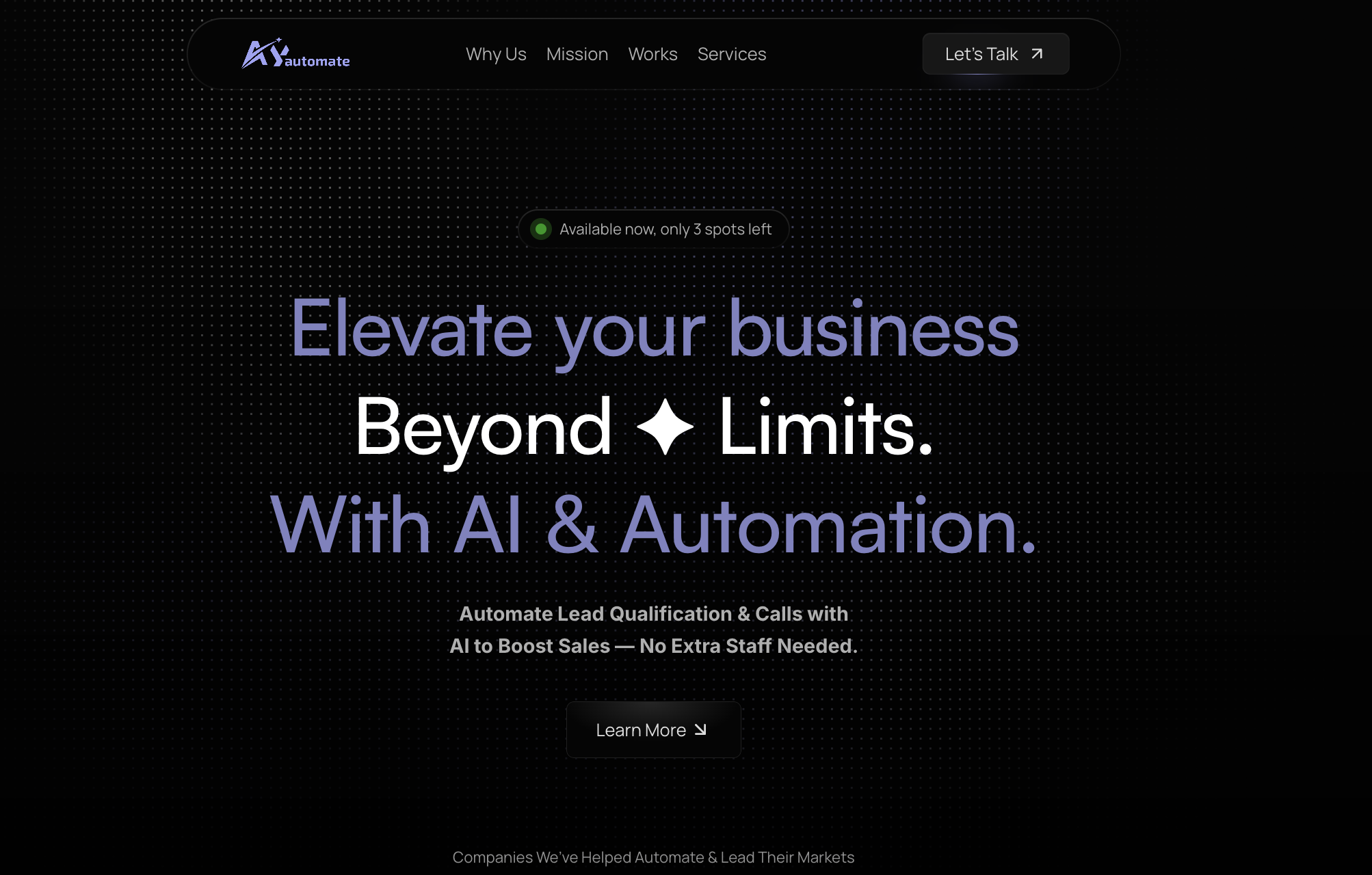 AY Automate - AI Voice Agents & Automation Experts