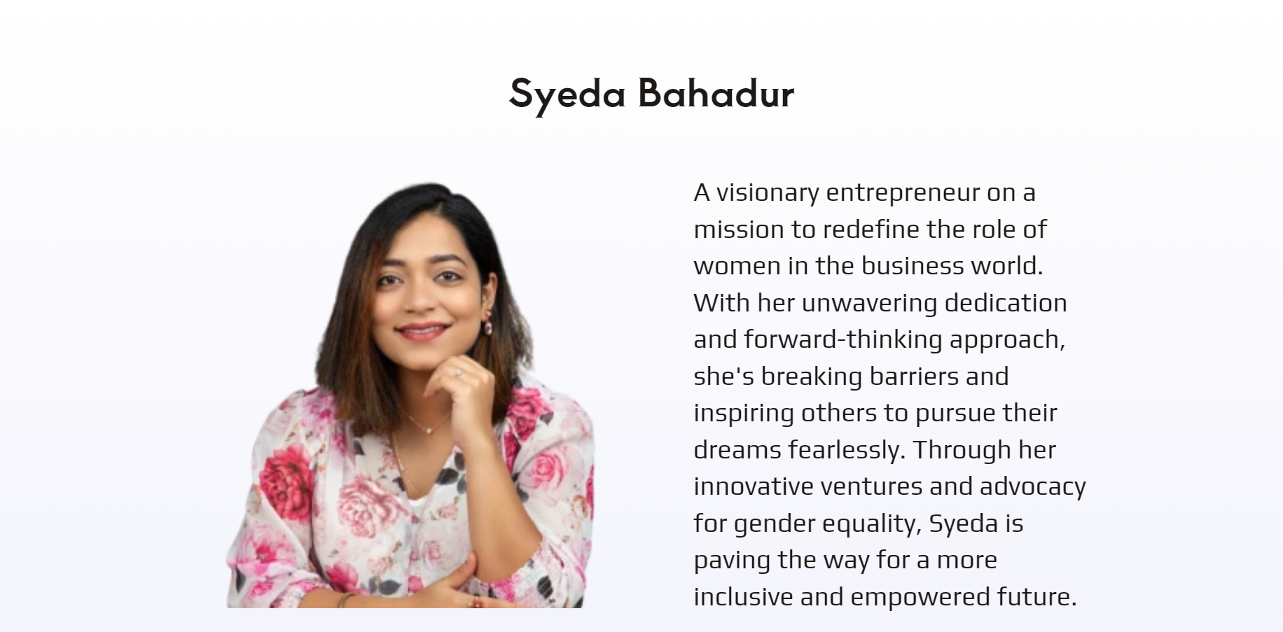 Syeda Bahadur
