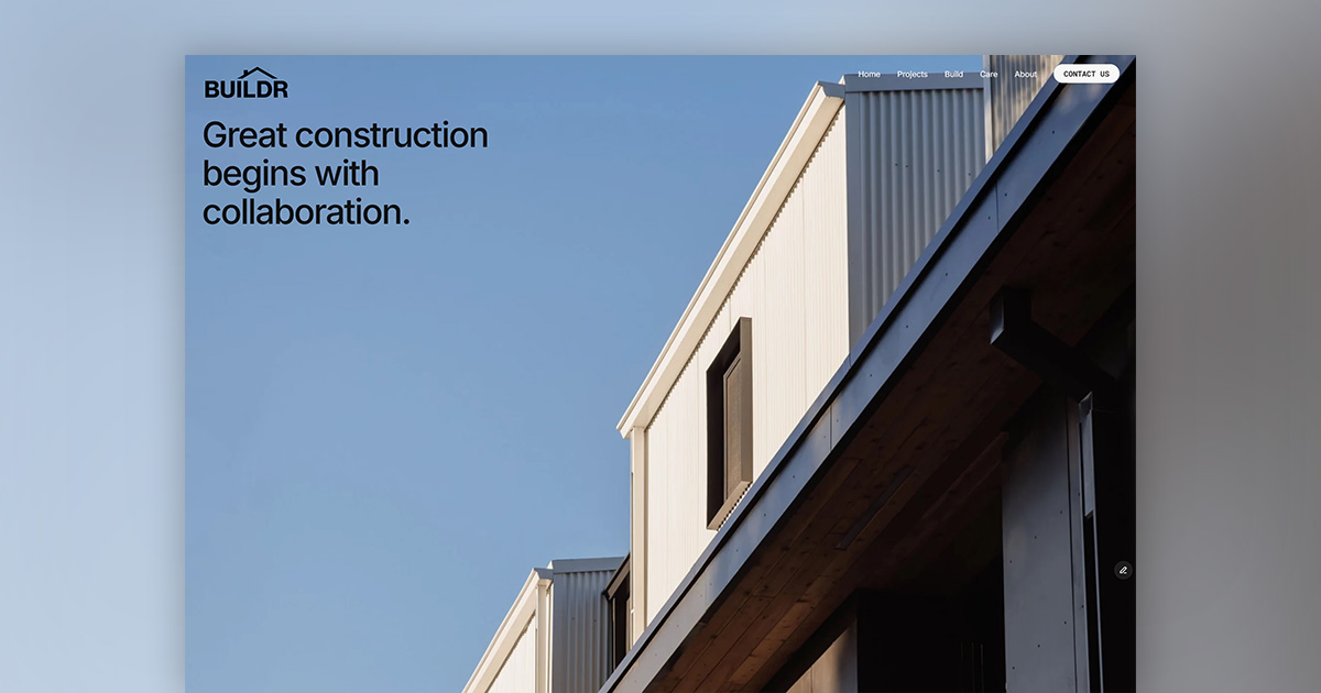 Buildr Project BUILDR Construction