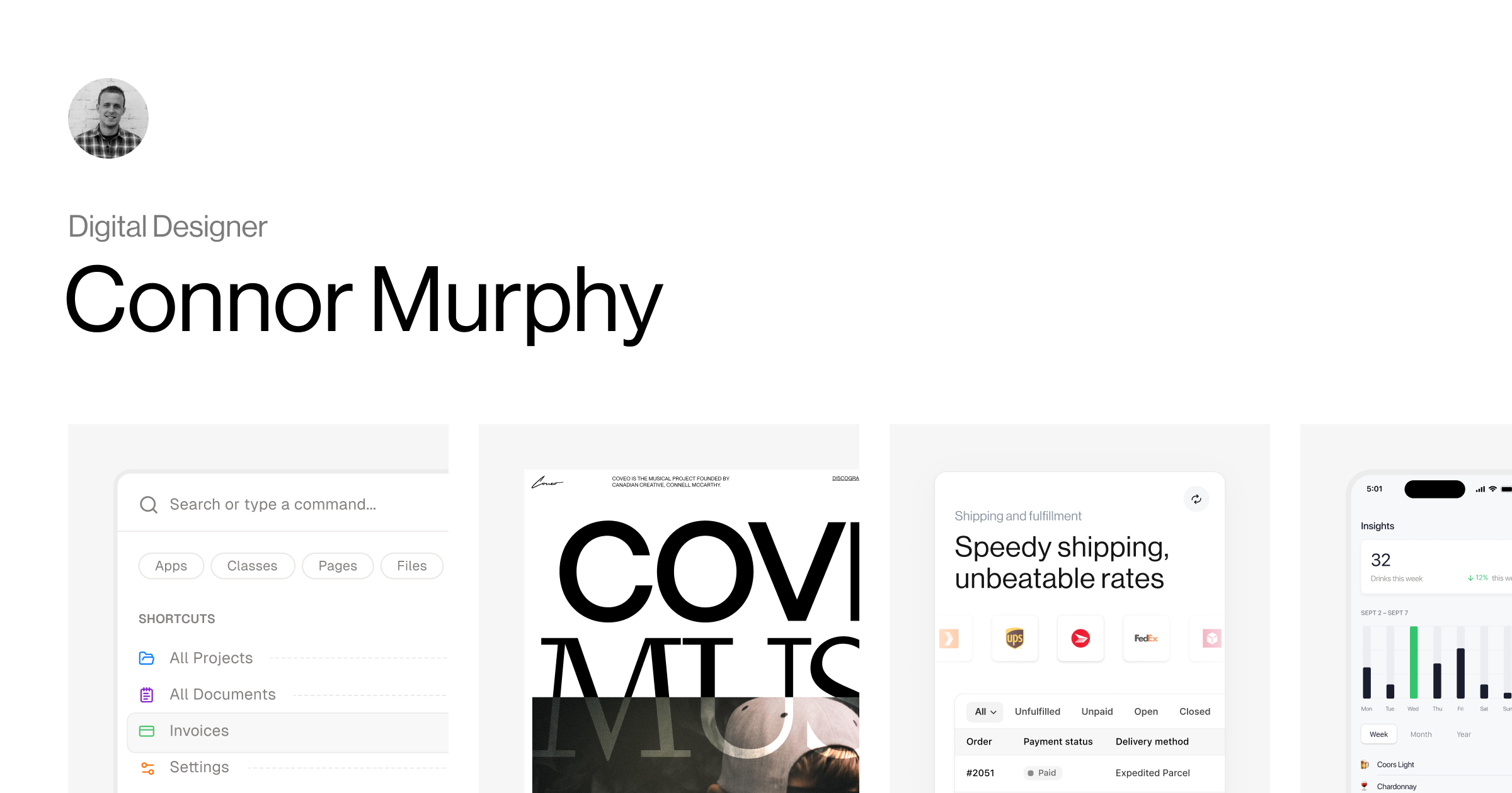 Connor Murphy - Digital Designer