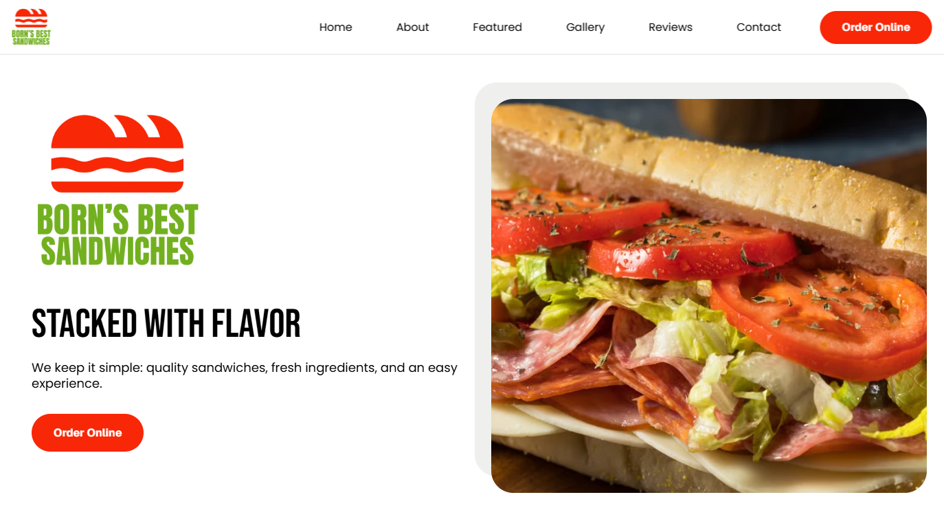 Born's Best Sandwiches gallery