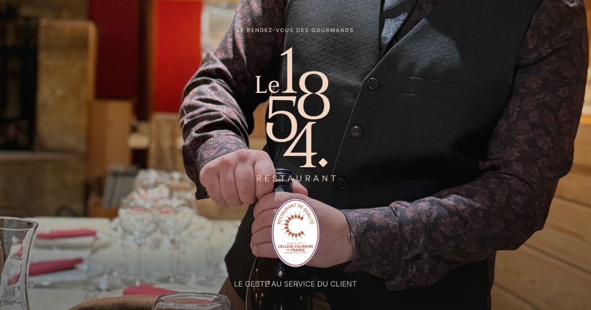 Le 1854 restaurant à Vars