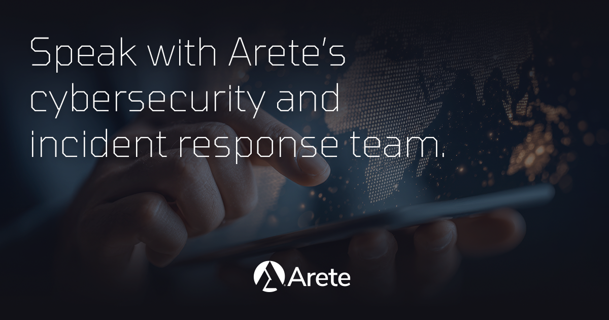 Contact Arete | Cyber Incident Support & Inquiries