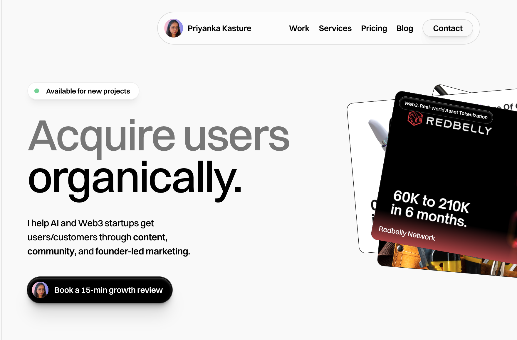 Priyanka Kasture | Your Full-stack Marketer