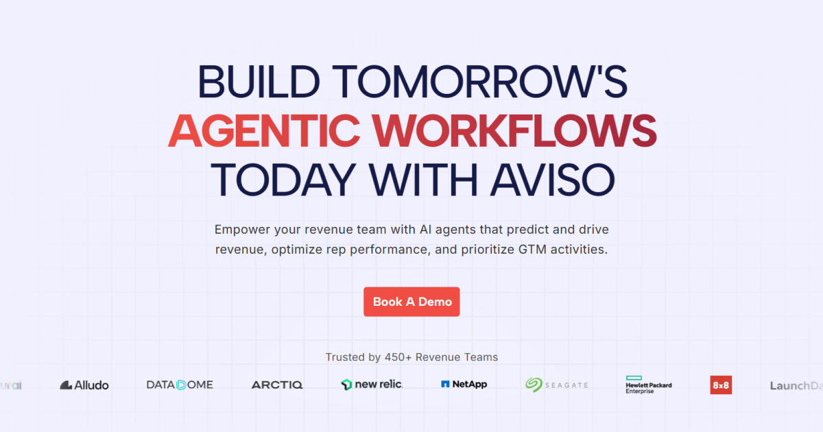 Aviso | End-to-End AI Revenue Platform | #1 Conversational Intelligence | RevOps