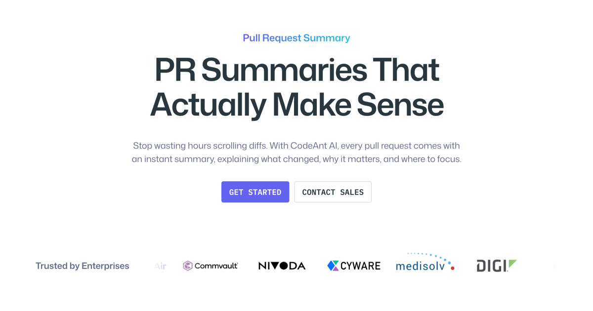 CodeAnt AI - Pull Request Summary