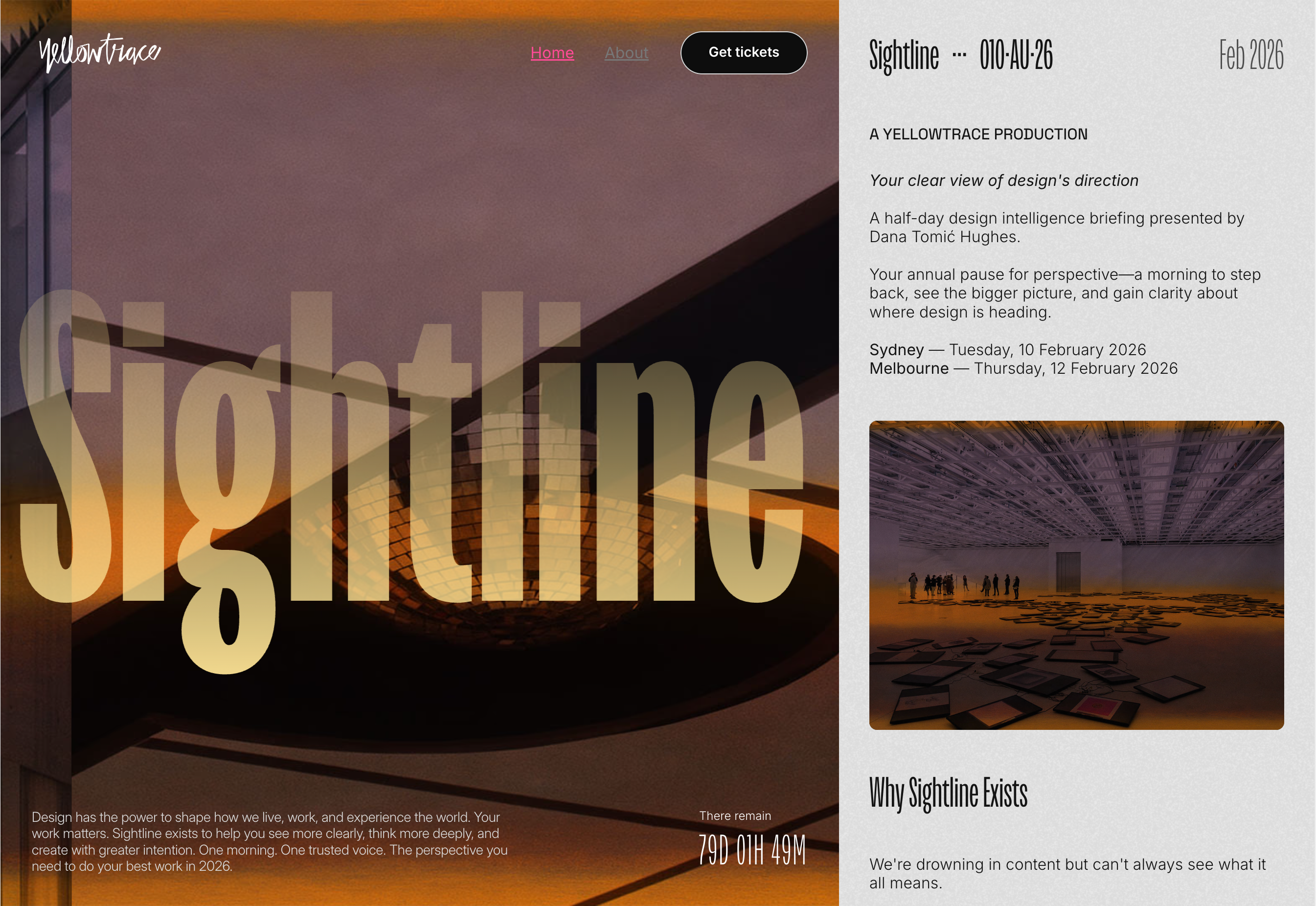 Sightline 2026
