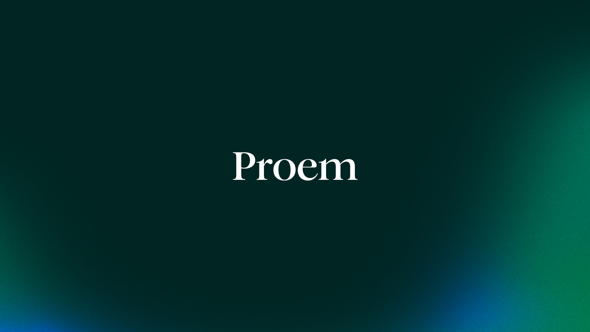 Proem - Asset Management