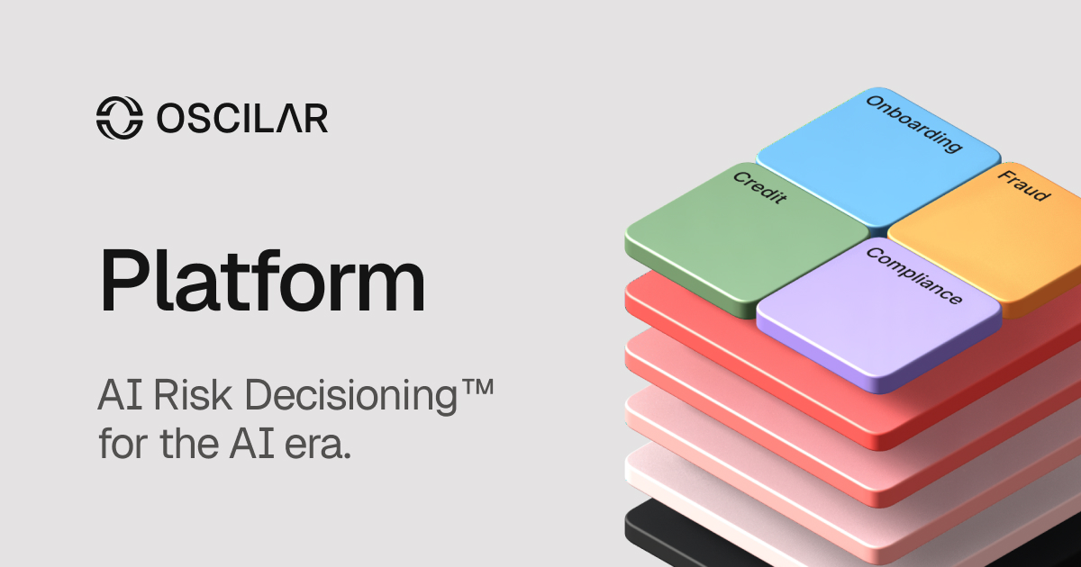 Unified Risk Language Risk Decisioning Platform - Oscilar