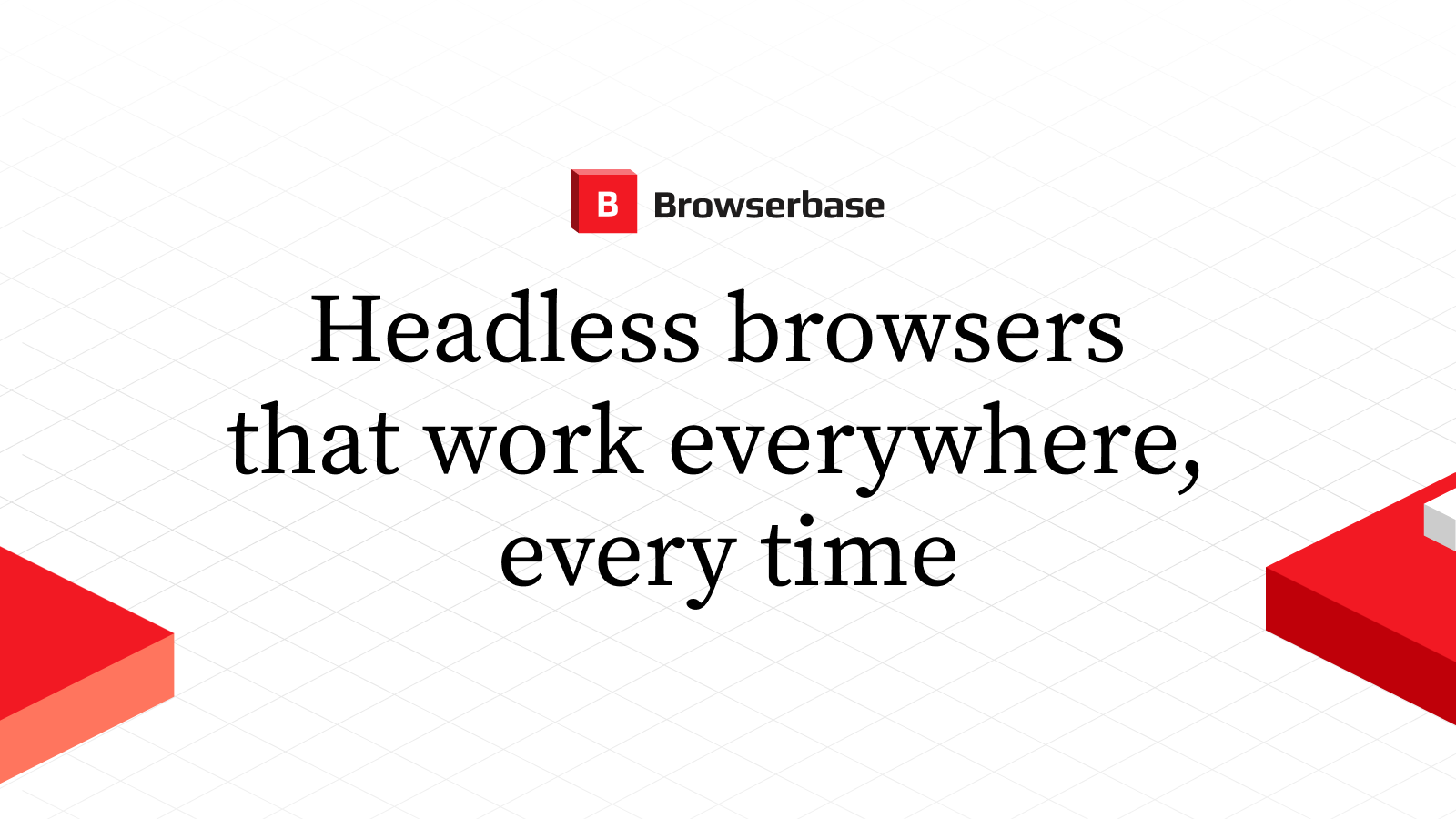 Browserbase - Headless Web Browser API